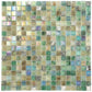 20-pack Mingles 11.6 in. x 11.6 in. Glossy Emerald Green Glass Mosaic Wall and Floor Tile (18.69 sq ft/case)