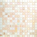 Sample - Tuscan Beige 12x12 Glossy Uniform Square Glass Mosaic Tile (20 pack, 20 sq ft/case)