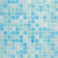 Sample - Baby Blue 12x12 Uniform Square Glossy Glass Mosaic Tile (20 pack, 20 sq ft/case)
