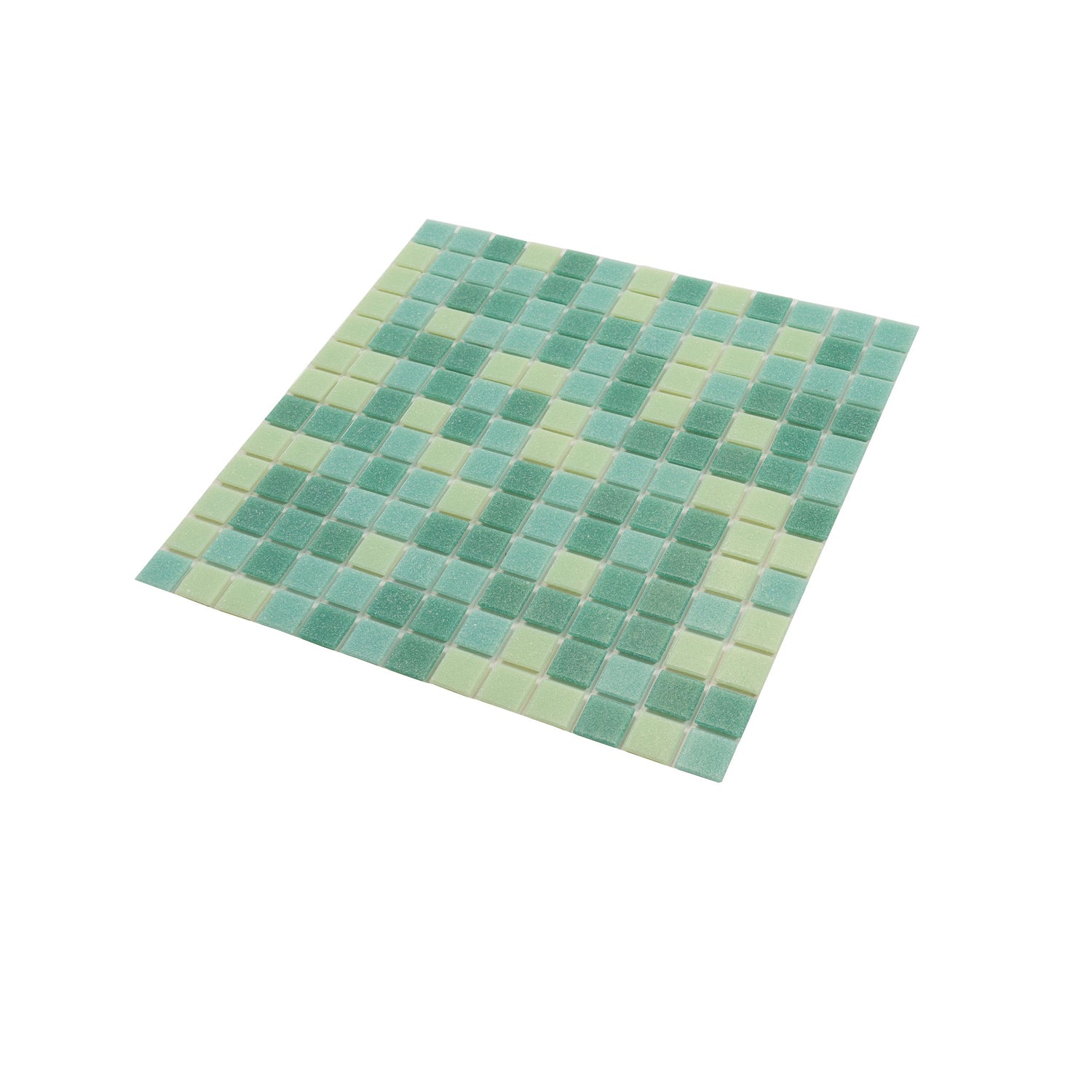 Dynasty Green 12x12 Glossy Uniform Square Glass Mosaic Tile (20 pack, 20 sq ft/case) - Sample