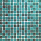 Teal Green Glass Mosaic Tile