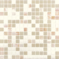 Sample - White Gray 12x12 Glossy Uniform Square Glass Mosaic Tile (20 pack, 20 sq ft/case)