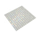 Cotton White 12x12 Glossy Square Glass Mosaic Tile (20 pack, 20 sq ft/case) - Sample