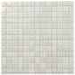Cotton White 12x12 Glossy Square Glass Mosaic Tile (20 pack, 20 sq ft/case) - Sample