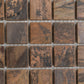 Bronze 12x12 Matte Square Metal Mosaic Tile (5 pack, 4.75 sq ft/case)