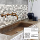 Gray 12x12 Polished Hexagon Equator Mosaic Tile (5 pack, 4.83 sq ft/case) - Sample