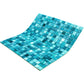 20-pack Skosh 11.6 in. x 11.6 in. Glossy Arctic Blue Glass Mosaic Wall and Floor Tile (18.69 sq ft/case)