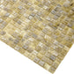 20-pack Skosh 11.6 in. x 11.6 in. Glossy Golden Brown Glass Mosaic Wall and Floor Tile (18.69 sq ft/case)