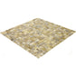 20-pack Skosh 11.6 in. x 11.6 in. Glossy Golden Brown Glass Mosaic Wall and Floor Tile (18.69 sq ft/case)