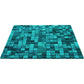 20-pack Skosh 11.6 in. x 11.6 in. Glossy Cerulean Green Glass Mosaic Wall and Floor Tile (18.69 sq ft/case)