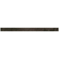 Sample - Black 0.5x8 Glossy Ceramic Pencil Tile Trim (10 pack, 0.7 sq ft/case)