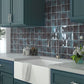 Spruce Blue 4x4 Glossy Square Ceramic Tile (50 pack, 5.39 sq ft/case) - Sample