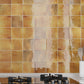 Honey Orange 4x4 Glossy Square Ceramic Tile (50 pack, 5.39 sq ft/case)