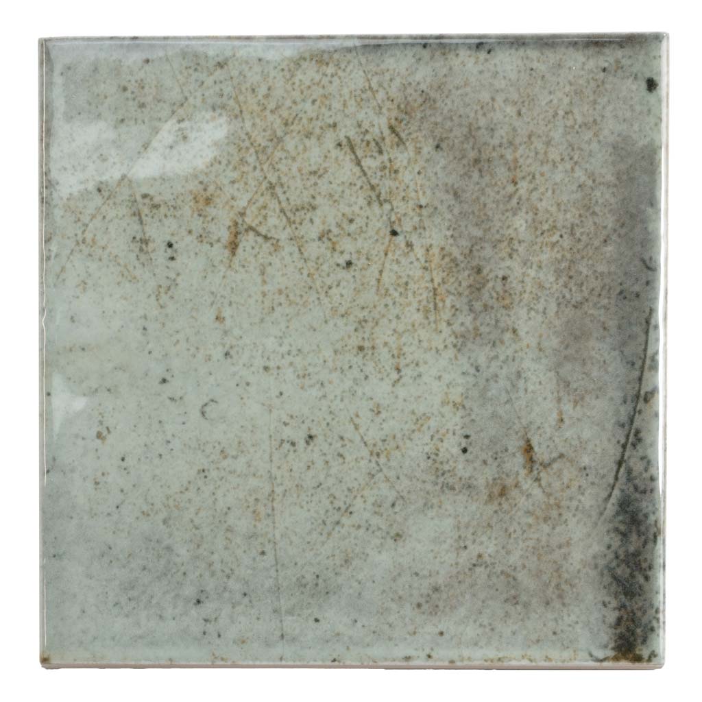 Sage Green 4x4 Glossy Square Ceramic Tile (50 pack, 5.39 sq ft/case) - Sample