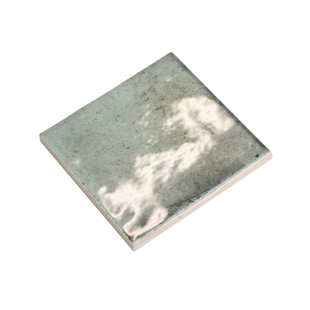 4x4 Antiek Green Ceramic Square Wall and Floor Tile 