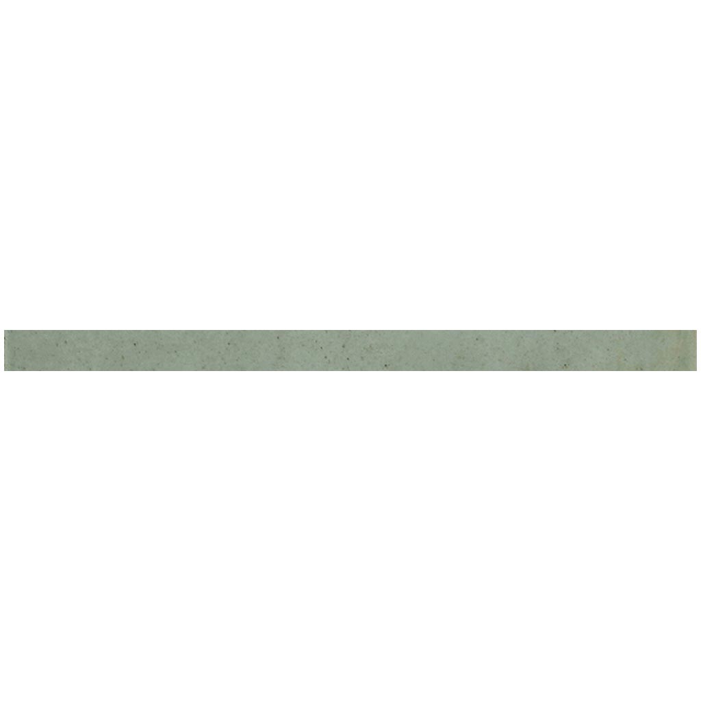 Sage Green 0.5x8 Glossy Ceramic Pencil Tile Trim (10 pack, 0.7 sq ft/case) - Sample
