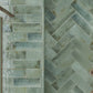 Sage Green 2.5x8 Glossy Ceramic Subway Tile (38 pack, 5.38 sq ft/case)