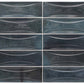Blue Glossy Ceramic Subway Tile