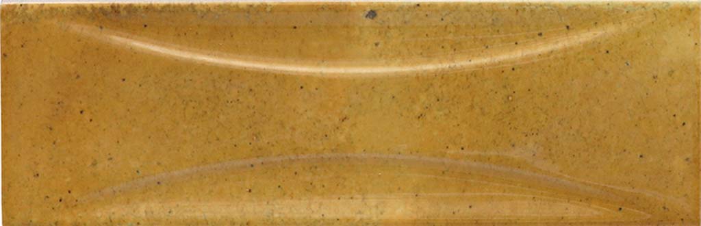 Honey Orange 2.5x8 Glossy Ceramic Subway Deco Tile (38 pack, 5.38 sq ft/case) - Sample