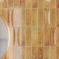 Honey Orange 2.5x8 Glossy Ceramic Subway Deco Tile (38 pack, 5.38 sq ft/case)