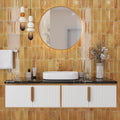 3x8 Antiek Orange Glossy Ceramic Tile