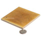 Honey Orange 4x4 Glossy Ceramic Square Deco Tile (50 pack, 5.39 sq ft/case) - Sample