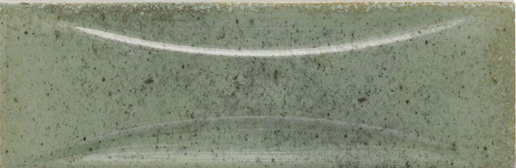 Sage Green 2.5x8 Glossy Ceramic Subway Deco Tile (38 pack, 5.38 sq ft/case) - Sample