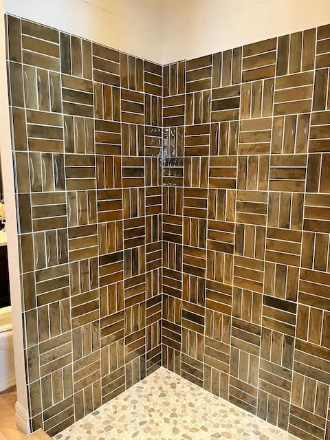 Olive Green 2.5x8 Glossy Ceramic Subway Tile (45 Cases, 242.1 sqft/Pallet)