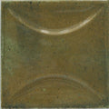 Sample - Olive Green 4x4 Glossy Ceramic Square Deco Tile (50 pack, 5.39 sq ft/case)