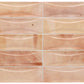 Pink 2.5x8 Glossy Ceramic Subway Deco Tile (38 pack, 5.38 sq ft/case) - Sample