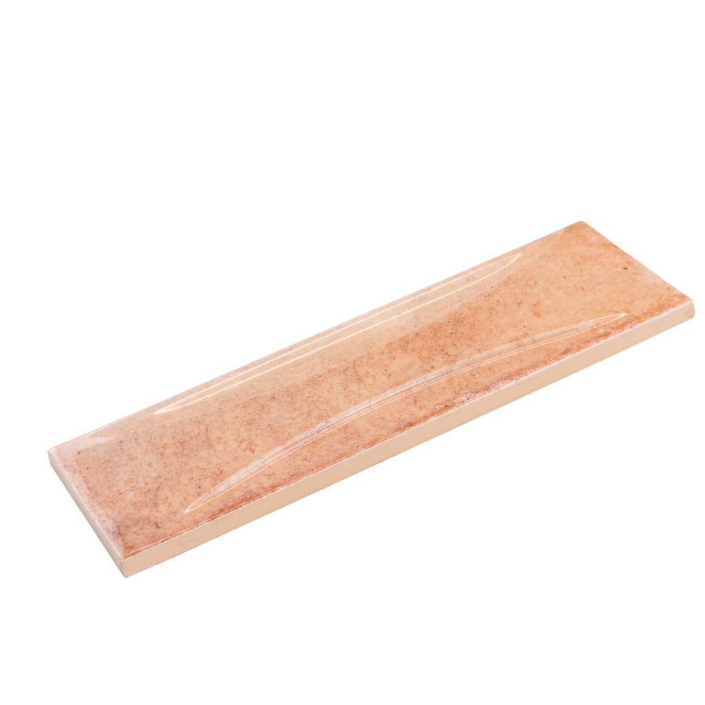 Pink 2.5x8 Glossy Ceramic Subway Deco Tile (38 pack, 5.38 sq ft/case) - Sample