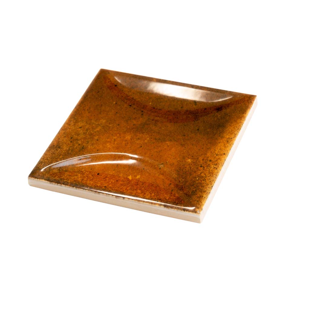 Red 4x4 Glossy Ceramic Square Deco Tile (50 pack, 5.39 sq ft/case) - Sample