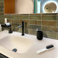 Green Glossy Ceramic Subway Tile