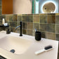 Olive Green 4x4 Glossy Square Ceramic Tile (50 pack, 5.39 sq ft/case) - Sample