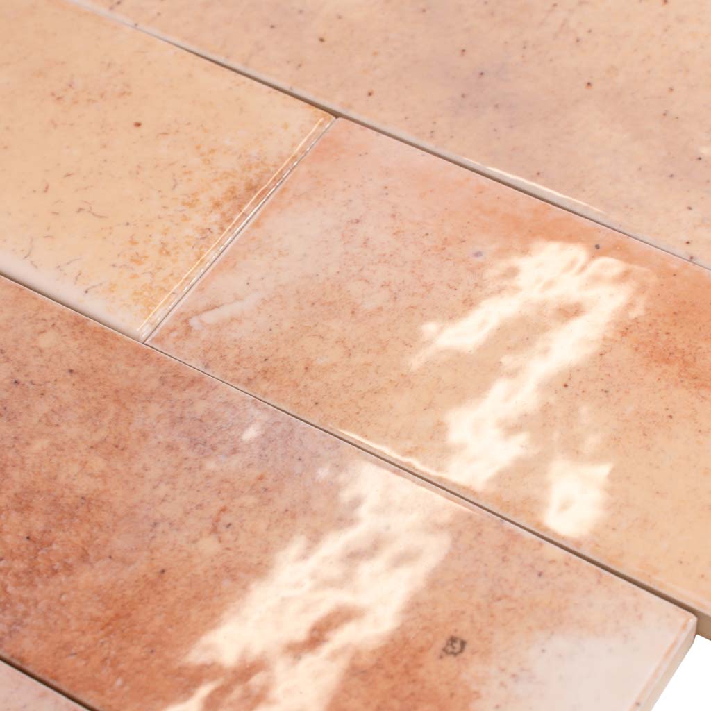 Pink 2.5x8 Glossy Ceramic Subway Tile (38 pack, 5.38 sq ft/case) - Sample