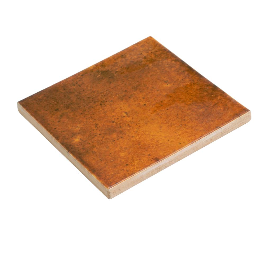 Red 4x4 Glossy Square Ceramic Tile (50 pack, 5.39 sq ft/case) - Sample