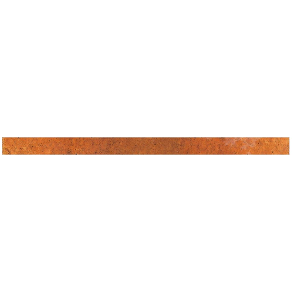 Red 0.5x8 Glossy Ceramic Pencil Tile Trim (10 pack, 0.7 sq ft/case) - Sample
