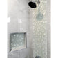 White 12x12 Glossy Matte Penny Round Glass Shell Mother of Pearl Mosaic Tile (5 pack, 4.67 sq ft/case) - Sample