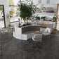 Black 24x48 Matte Porcelain Large Tile (15.5 sq ft/case, 2-Pack)