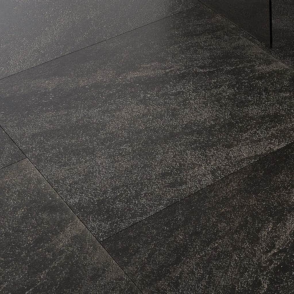 Sample - Black 48x48 Matte Porcelain Large Tile (15.5 sq ft/case, 1-Pack)