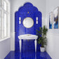 Cobalt Blue 5x5 Glossy Cross Ceramic Tile (27 pack, 5.37 sq ft/case)