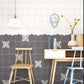 27 pack Siena 5.35 in. x 5.35 in. Matte Gray Ceramic Cross-Shaped Wall and Floor Tile (5.37 sq ft/case) - Sample
