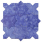 cornflower blue 5 inch star and cross matte ceramic wall and floor tiles arranged in pattern