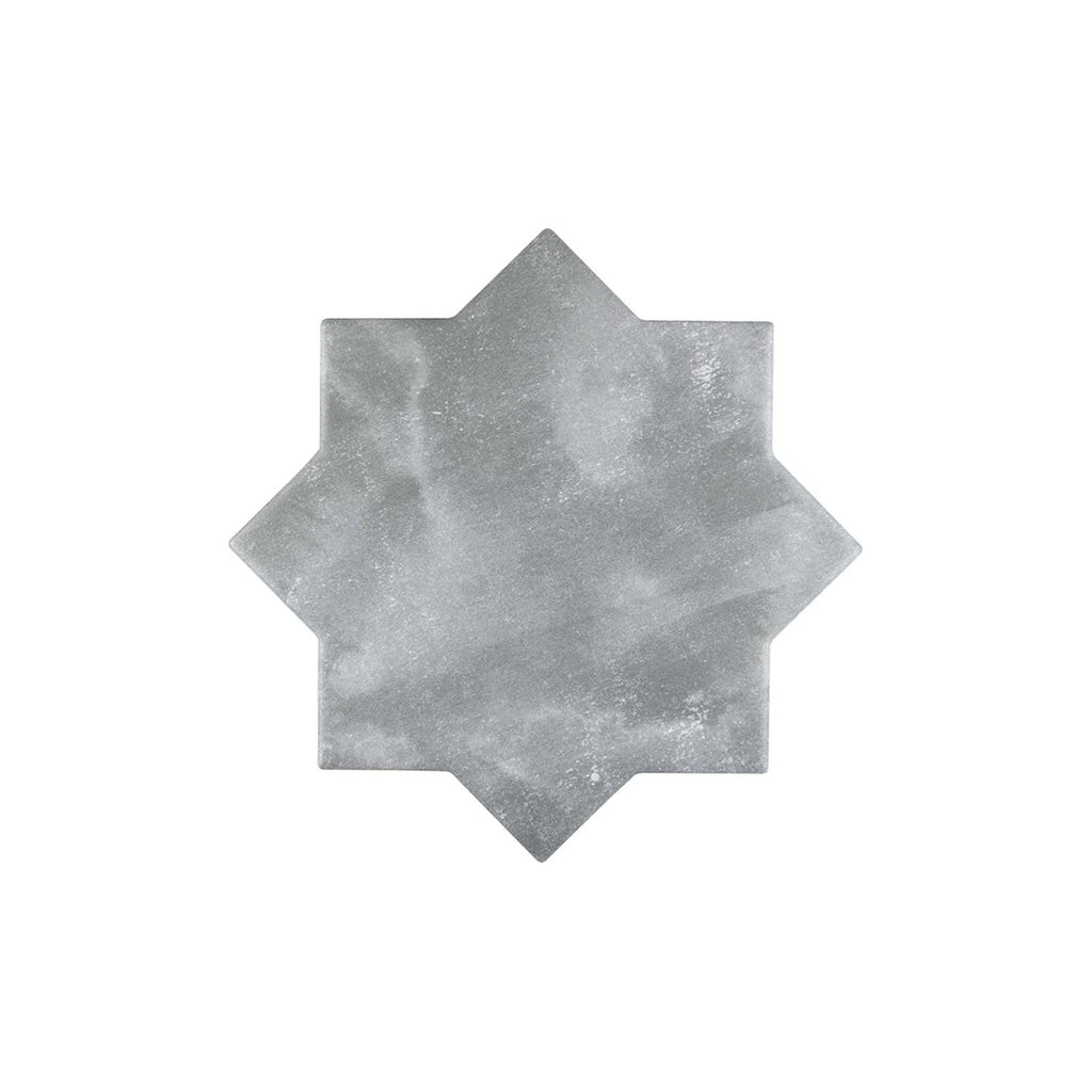 Light Grey 5x5 Matte Star Ceramic Tile (27 pack, 5.37 sq ft/case)