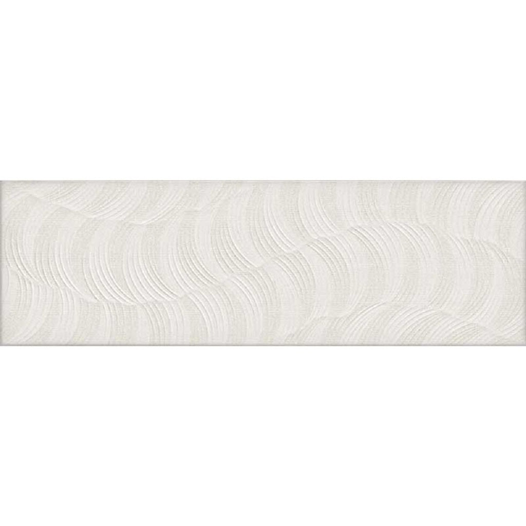 White 12x36 Matte Field Ceramic Tile (5 pack, 15.925 sq ft/case) - Sample