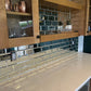 20-pack Glister 3 in. x 12 in. Polished Clear Silver Glass Subway Wall Tile (5 sq ft/case) - Sample