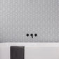 Grey White 12x14 Polished Diamond Recycled Glass Mosaic Tile (5 pack, 5.55 sq ft/case)