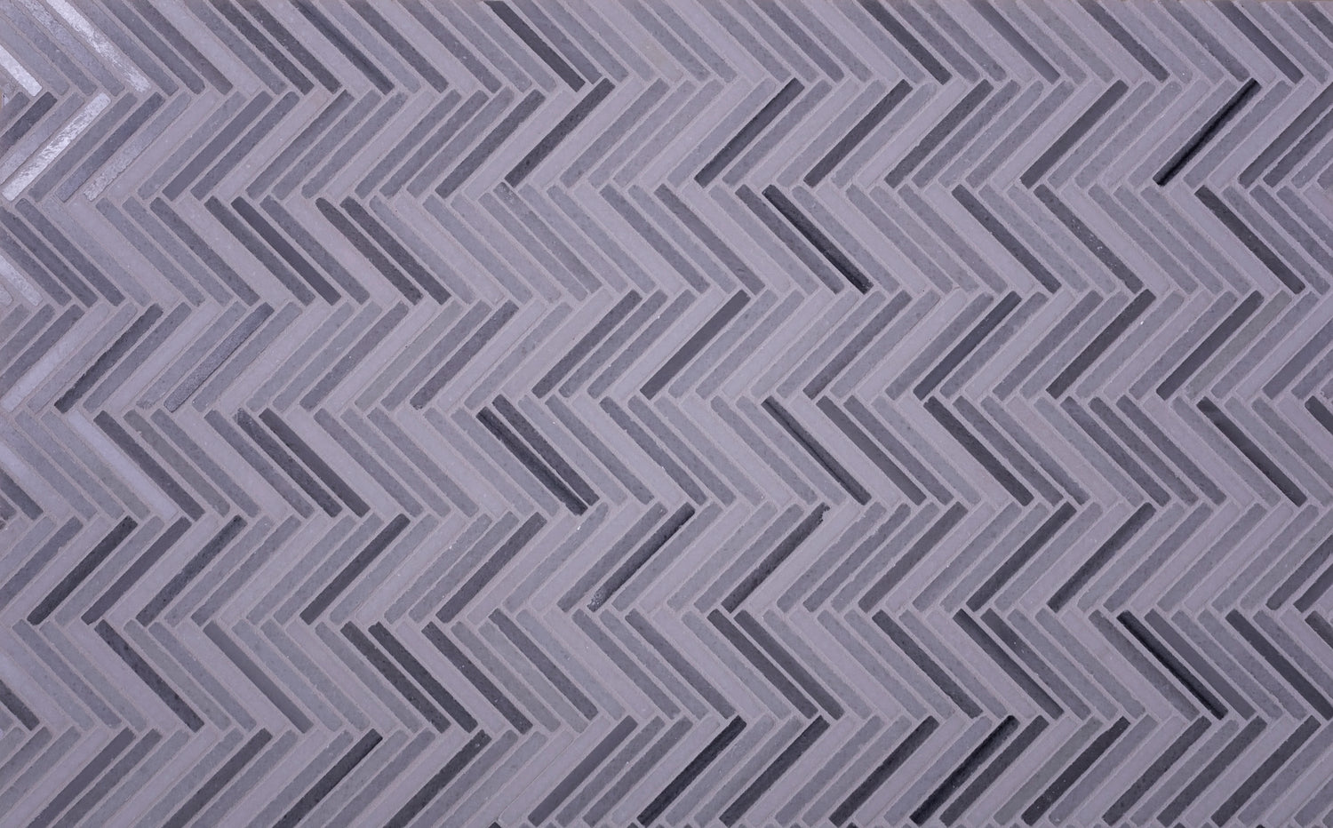 White, Gray 11x11 Polished Equator Marble Herringbone Mosaic tile (5 pack, 4.35 sq ft/case)