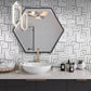 Sample - Fossil Gray 10x10 Polished Equator, Thassos Marble Mosaic tile (5 pack, 3.47 sq ft/case)