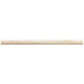Sample - Light Beige 0.5x12 Polished Crystal Sand Pencil Marble Tile Trim (10 pack, 0.5 sq ft/case)